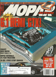 MOPAR ACTION 2006 APR - HEMI GTX, NEW HEMI CHALLENGER, SWINGER 340